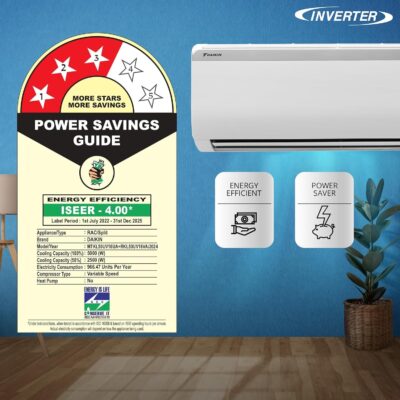 Daikin 1.5 Ton 3 Star Inverter Split AC (Copper, PM 2.5 Filter, Triple Display, Dew Clean Technology, Coanda Airflow, 2024 Model, MTKL50U, White) - Image 4