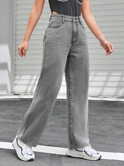 KOTTY Women's Cotton Lycra Blend Relaxed Fit Stretchable Jeans - Image 2