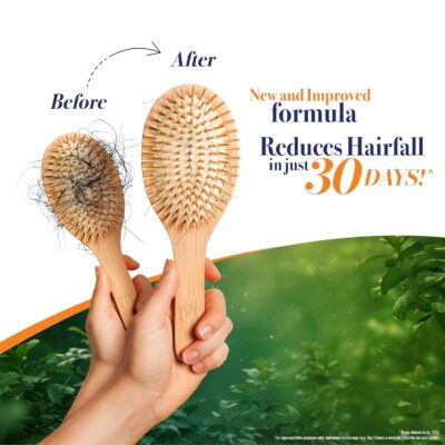 Parachute Advansed Ayurvedic Coconut Hair Oil | For Hair Fall Control & Hair Growth | With Coconut & 25 Ayurvedic Herbs like Amla, Neem, Bhringraj, Brahmi, Methi etc | Clinically Proven to Reduce Hair Fall in 30 Days | 300ml - Image 8