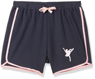 Cloth Theory 2 Packs Girls Premium Cotton Running Shorts Summer Kids Shorts Toddler Athletic Shorts Workout Dolphin Shorts Cotton Active Shorts Quick Dry Shorts for Girls - Image 3