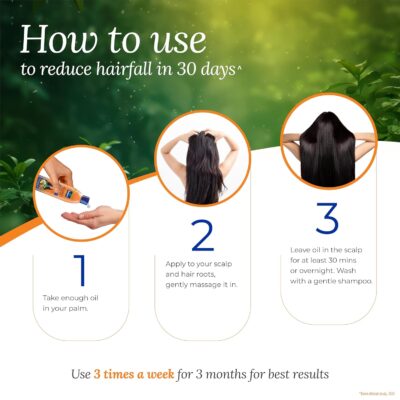 Parachute Advansed Ayurvedic Coconut Hair Oil | For Hair Fall Control & Hair Growth | With Coconut & 25 Ayurvedic Herbs like Amla, Neem, Bhringraj, Brahmi, Methi etc | Clinically Proven to Reduce Hair Fall in 30 Days | 300ml - Image 7