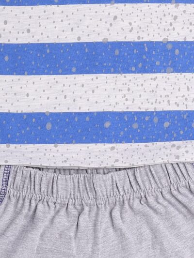 Todd N Teen Boys Cotton Printed Tshirt, Dailywear, Clothing Set With Track Pant Full Pant Pajama - Image 2