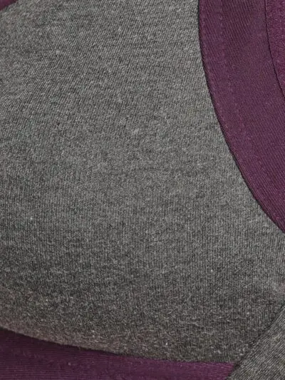 Clovia Women's Cotton Rich Solid Non-Padded Full Cup Wire Free T-Shirt Bra - Dark Grey - Image 9