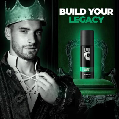 Beardo Legacy & Godfather Perfume Body Spray For Men 150ml Each (Set of 2) Citrus Aromatic Spicy | Deodorant | Deo For Men | Long Lasting Perfume| Christmas gift for men | Gift For Friends | Gift for Men - Image 7