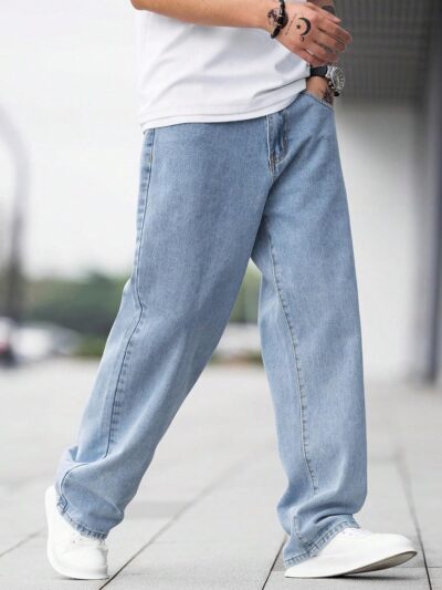 Lymio Men's Loose Jeans || Men's Jeans Pants || Denim Jeans || Baggy Jeans for Men (Jeans-06-07-08) - Image 2