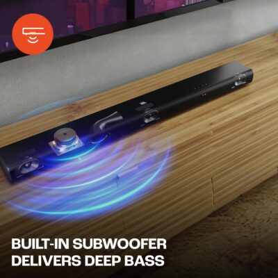 JBL Cinema SB510, Dolby Audio Soundbar with Built-in Subwoofer, 3.1 Channel, Center Channel for Superior Voice Clarity, HDMI eARC, Bluetooth & Optical Connectivity (200W) - Image 4
