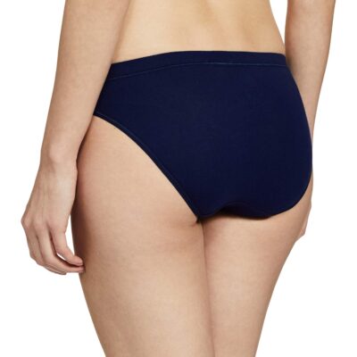 Van Heusen Women Cotton Anti Bacterial Bikini Panty - Pack of 2 - No Marks Waistband, Moisture Wicking, Moderate Coverage - Image 3