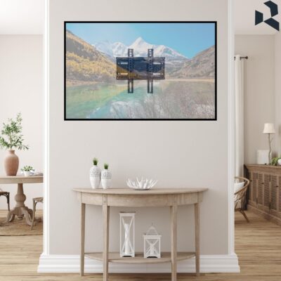 RISSACHI® TV Stand Wall Mount for 14-42 Inch LED TVs | Heavy Duty Wall TV Stand | Adjustable LED Stand | Space-Saving Wall Mount TV Stand | Universal TV Wall Mount for Home & Office - Image 7