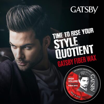 Gatsby Styling Fiber Hair Wax - Bold & Rise 75gm | High Volume, Natural Finish, Strong Hold, Anytime Re-Stylable & Easy Wash Off | For High Quiff Hair Style | Hair Styling Wax for Men - Image 6