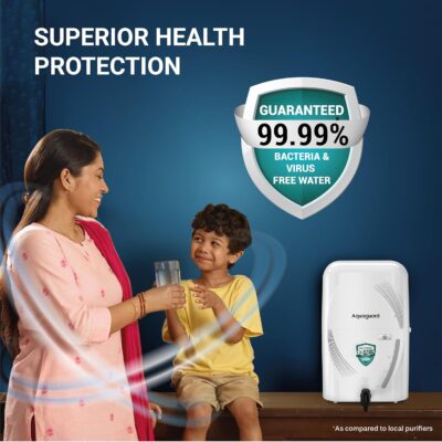 Aquaguard Health Protect 3-in-1 RO+UV Water Purifier | 30x Impurity Removal vs Local Purifiers | 7L Large Storage Tank | India’s #1 Water Purifier | Suitable for all Water Sources - Image 6