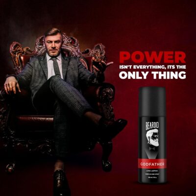 Beardo Legacy & Godfather Perfume Body Spray For Men 150ml Each (Set of 2) Citrus Aromatic Spicy | Deodorant | Deo For Men | Long Lasting Perfume| Christmas gift for men | Gift For Friends | Gift for Men - Image 6