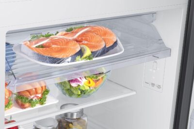 Samsung 419 L, 3 Star, Convertible 5-in-1, Digital Inverter, Frost Free Double Door, Bespoke AI WiFi Enabled Refrigerator (RT45DG6A4DB1HL, Black Matte) - Image 14