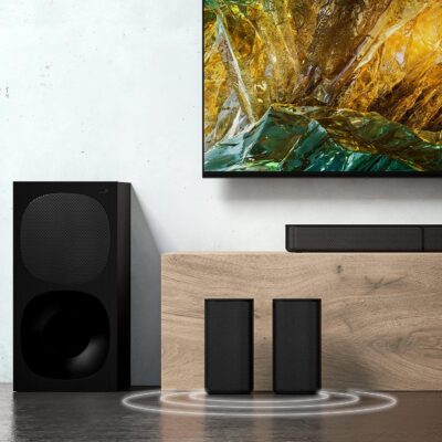 Sony HT-S20R Real 5.1ch Dolby Digital Soundbar for TV with subwoofer and Compact Rear Speakers, 5.1ch Home Theatre System (400W,Bluetooth & USB Connectivity, HDMI & Optical connectivity) - Image 5