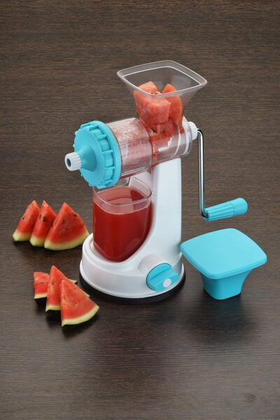 Ganesh Fruit & Vegetable Steel Handle Juicer, Blue - Image 2