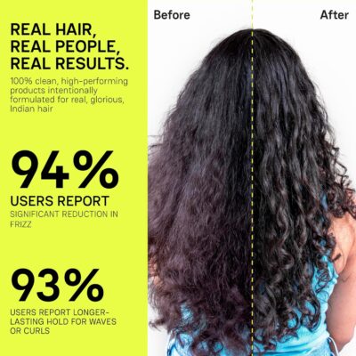 Moxie Beauty Flexi Styling Serum Gel - Medium Hold & 94% Users Reported Frizz Reduction | Non-Crunchy, Non-Sticky | For Frizzy, Dry, Wavy, Curly Hair | Sulphate, Paraben & Silicone Free | 120 m - Image 2