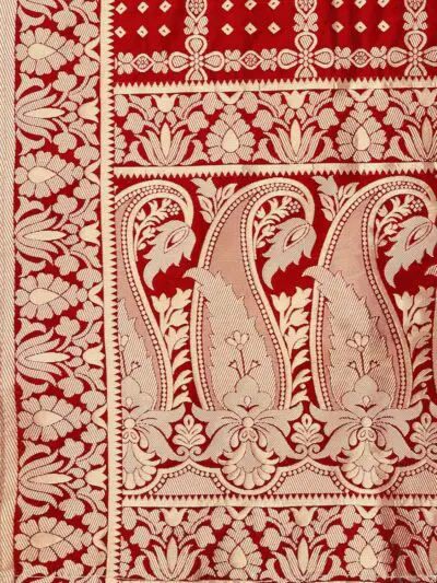 PURVAJA Women's Jacquard Semi-Stitched Lehenga choli(Kumbh) - Image 7