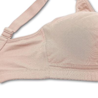 TRYLO Riza Comfortfit Non-Padded Non-Wired Molded Full Coverage Bra Available Colour in Black/Coral/Megenta/Nude/Rasberry/Ruby/Skin/Teel/White Size in 32 to 42 Cups in B/C/D/E/F - Image 4