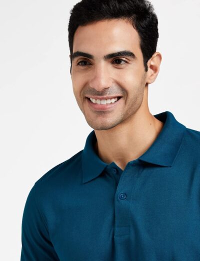 Amazon Brand - Symbol Men's Solid Cotton Rich Polo T Shirt | Collar Tshirts | Half Sleeves | Plain-Regular Fit (Available in Plus Size) - Image 4