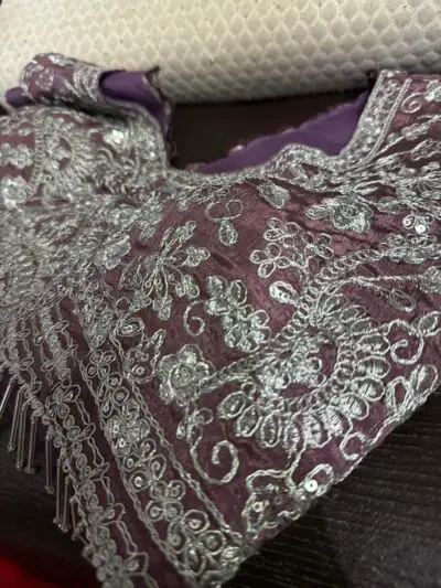 MARUTI FASHION HOUSE Lehenga Choli For Womens And Girls Ready To Wear Lehenga Choli For Women Bollywood Style Chinon Silk Fabric On Fully Stitched With Canvas & Can Can Ateched - Image 2
