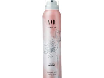 AND Love Muse Deodorant 200ml Body Spray Gift For Women Longlasting Crafted by Ajmal