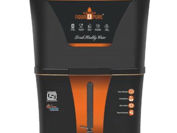AQUA D PURE 4x Technology with Alkaline Purification, 10 Stage RO Water Purifier with UV, UF, TDS Adjuster and 12 Liter Storage Tank, Best for Home and Offices