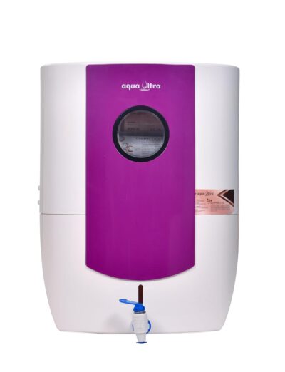 AQUAULTRA Smart Uv+Uf Electrical Water Purifier With 13L Storage For Municipal Corporation,(Not Suitable For Borewell Or Tanker Water) With Goodness Of Copper, 35/40 Liter/Hour Purification Capacity