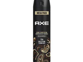 AXE Dark Temptation Men's Deodorant 215 Ml Long Lasting Deodorant Spray For Men With An Irresistible Scent
