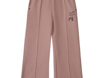 Alan Jones Clothing Solid Girls Wide Legs Trackpant