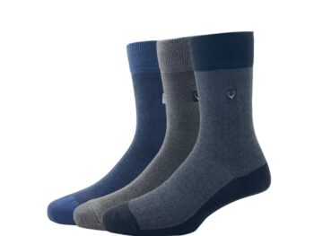 Allen Solly Men Cotton Calf Length Socks