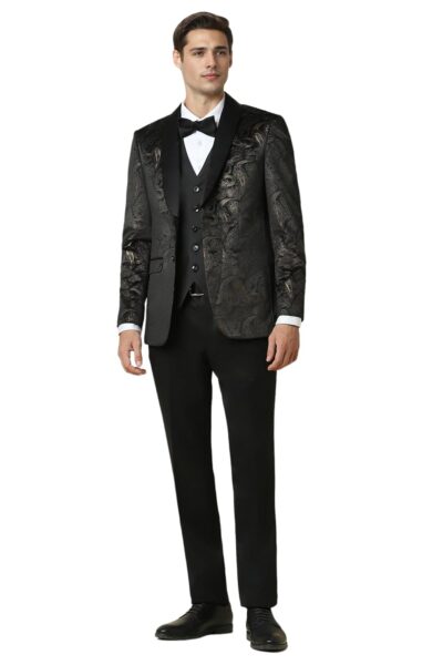 Allen Solly Men's Polyester Blend Three Piece Suit-Dress Set