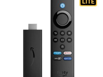Amazon Fire TV Stick Lite with all-new Alexa Voice Remote Lite (no TV controls), HD streaming device | Now with App controls