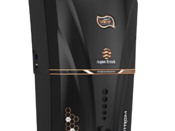 Aqua Frisch Storm Alkaline Ro with ORP & Copper Infuser Technology With RO,UF With Pre Filter 12L | 9 Stage Purification | Suitable for all type water supply with TDS upto 2000 ppm (Black)