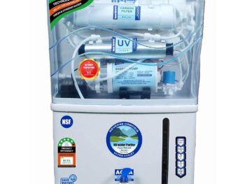 Aqua RO Water Purifier+ RO + UV+ UF + TDS Controler || Alkaline Purifier || 12 Leter Water Purifier for Home & Kitchen, Schools, Hospitals|| No Need ||NW-RO-12 Ltr Purification Stages (White)
