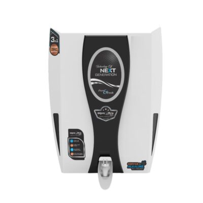 Aqua Ultra Best UV+UF Water Purifier | Ideal for Corporation Water | 13L Storage | White | Safe & Pure Drinking Water