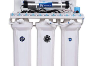 Aquadpure 5 Stage Electrical Under sink and Wall Mounted UV Water Purifier (No Taste Change, No wastage and No RO) 35L