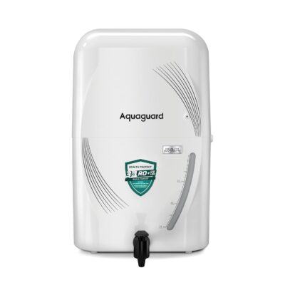 Aquaguard Health Protect 3-in-1 RO+UV Water Purifier | 30x Impurity Removal vs Local Purifiers | 7L Large Storage Tank | India’s #1 Water Purifier | Suitable for all Water Sources
