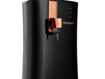 Aquaguard Ritz Stainless Steel Tank, 9-Stage RO+UV+Active Copper Tech Water Purifier | Up to 60% Water Savings | Taste Adjuster | Suitable for Tanker, Borewell & Municipal Water