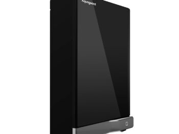 Aquaguard Slim Glass UV Storage Water Purifier | Toughened Glass Exterior | Input & Output TDS Indicator | 2.5L Storage Tank | 8-Stage Purification | Suitable for Municipal Water Only (TDS <200 ppm)
