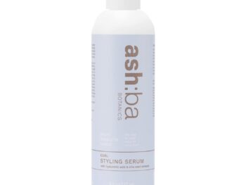 Ashba Botanics Curl Styling Serum Gel With Hyaluronic Acid | Provides Intense Hydration, Frizz Control, Bouncy & Shiny Hair | Lightweight, Non Sticky Hair Gel for Curly Hair, For Men & Women - 237ml