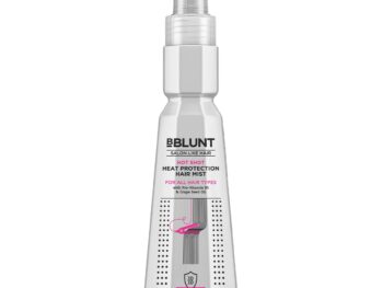 BBLUNT Hot Shot - Heat Protection Hair Mist - 150ml | No Sulphate, No Paraben, No SLS with Grapeseed Oil & Provitamin B5 | Designed for Indian Hair | For Men & Women