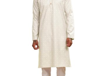 BE ACTIVE Cotton Kurta for Men | Traditional and Refined Design | Indian Kurta | Full Sleeve Kurta