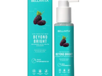 BELLAVITA Beyond Bright Face Wash | Niacinamide, Alpha Arbutin & Mulberry | Treats Pigmentation | Repairs Skin Barrier | pH Balanced | Non-Irritating | Men and Women 100 ml