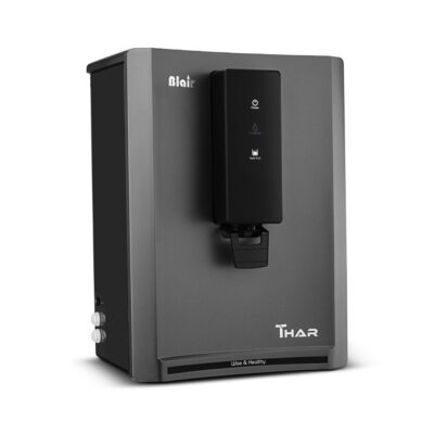 BLAIR Thar Water Purifier RO+UV+UF+TDS ZINC+COPPER+ALKALINE Water Purifier for Home and Office PLUS UV LED IN TANK(9 Litre),Multicolor