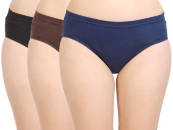 BODYCARE Women's Cotton Panties (Pack of 3)