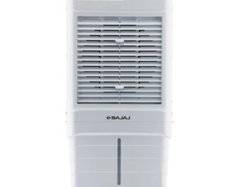 Bajaj DMH90 Neo 90L Desert Air Cooler for Home|For Larger Room|BIG ICE Chamber|Anti-Bacterial Honeycomb Pads|High-Speed |Invertor ready|90Ft Air Throw|3-Yr Product 2-Yr Pump 1-Yr Motor Warranty【White】