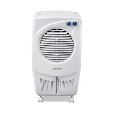 Bajaj PX25 Torque Personal Air Cooler 24L For Home|Room|Anti-Bacterial Honeycomb Cooling Pad|16Ft Powerful Air Throw|High Speed|Inverter Compatible|3-Yr Product 2-Yr Pump 1-Yr Motor Warranty【White】