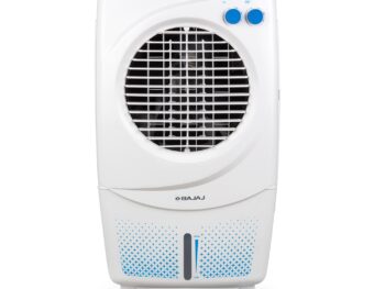 Bajaj PX97 Torque New 36L Personal Air Cooler For Home|Honeycomb Pad|High Speed Fan |30Ft Powerful Air Throw|Inverter compatible |Portable Cooler-Room|3-Yr Product 2-Yr Pump 1-Yr Motor Warranty【White】