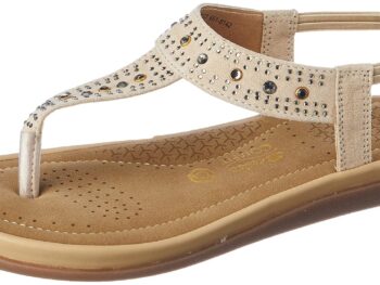 Bata Comfit Women's DIAMONTE E Sandals (6618142_BEIGE_6 UK)
