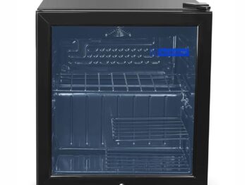 Blue Star VC65D Single Door Visi Cooler (55 Ltrs, 3 shelves, Black)