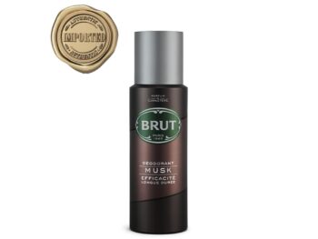 Brut Musk Deodorant Body Spray for Men, Masculine Long-Lasting Deo with Musky, Woody Fragrance, Imported (200ml)